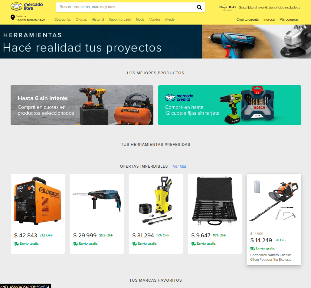 Mercado Libre Clone - Vista 6